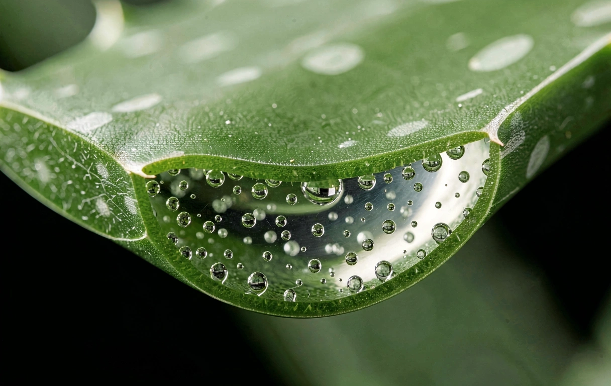Prirodni sastojci gel teksture